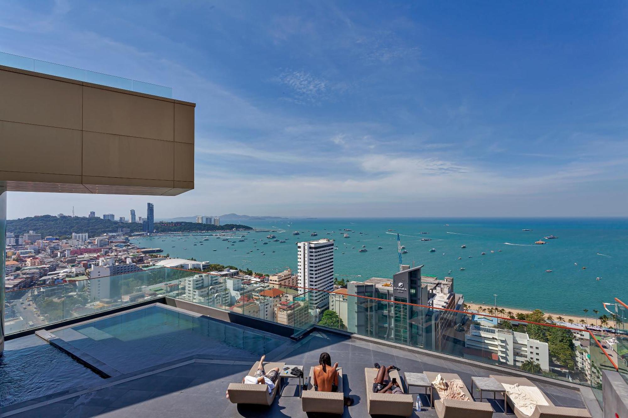 Edge Central Pattaya Sea View High Floor 23,26 מראה חיצוני תמונה